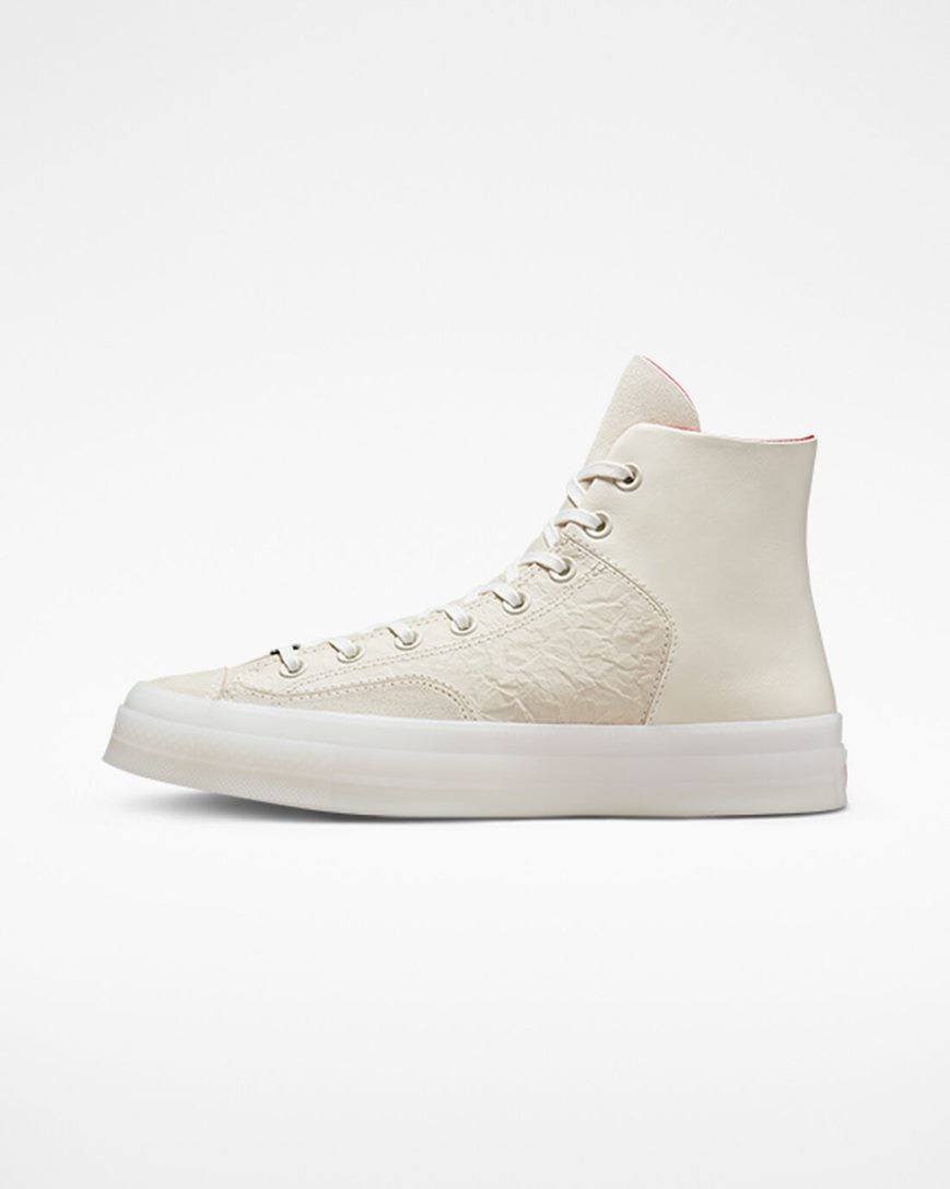 Zapatillas Altas Converse Chuck 70 Marquis Year of the Rabbit Hombre Beige Rojas Blancas | PE 758LP4